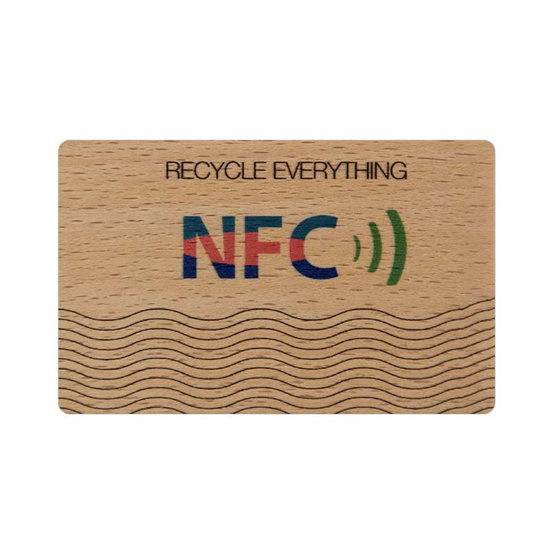 NFC智能木卡工厂RFID木卡定造厂家